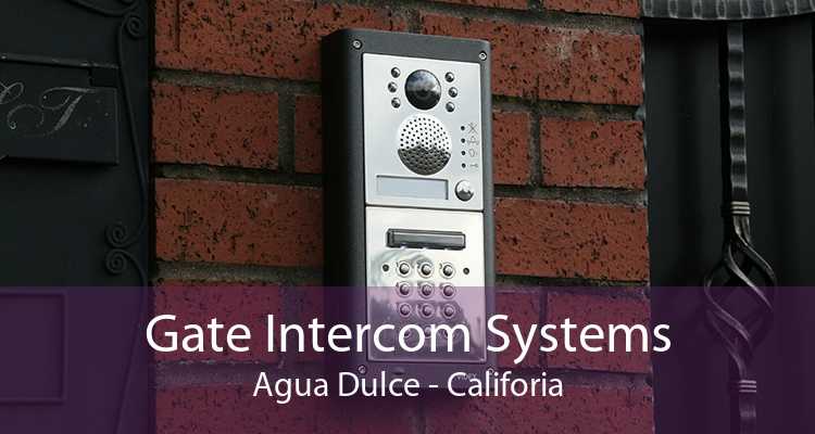 Gate Intercom Systems Agua Dulce - Califoria