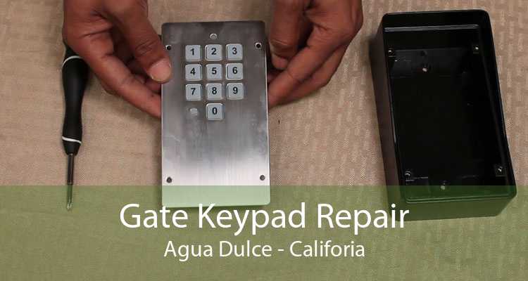 Gate Keypad Repair Agua Dulce - Califoria